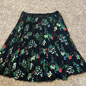 Express floral skirt